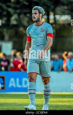 Dion Conroy Swindon joueur de football de la ville 6 juillet 2019 Webbswood stade Swindon Wiltshire Banque D'Images