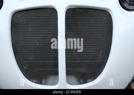 grille de radiateur de voiture pour le refroidissement dans la voiture Banque D'Images