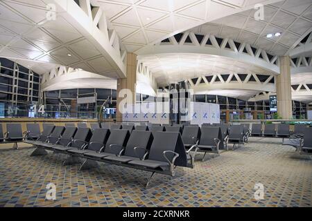 Aéroport de Riyad du Roi Khalid, Arabie Saoudite Banque D'Images