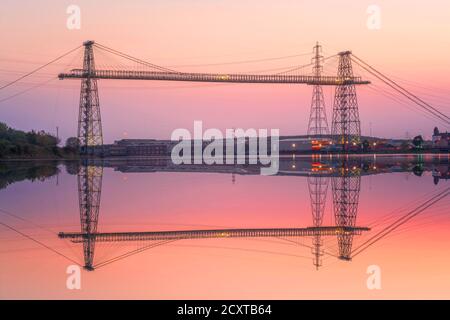 PONT DE TRANSPORT, NEWPORT SOUTH WALES Banque D'Images