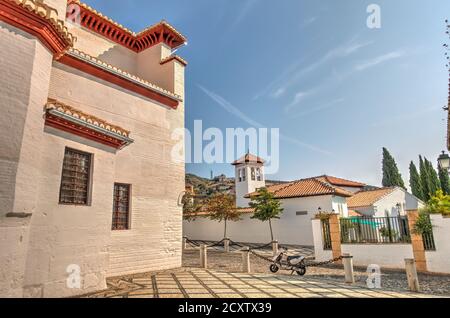 Sites touristiques de Grenade, Espagne Banque D'Images