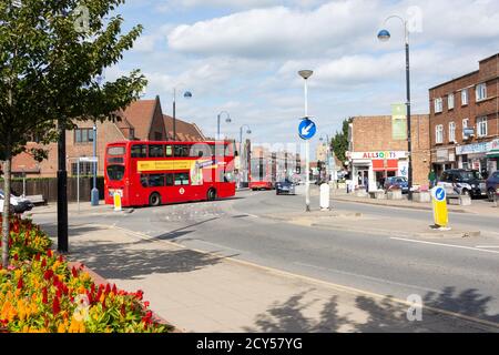 Station Road, West Drayton, London Borough of Hillingdon, Greater London, Angleterre, Royaume-Uni Banque D'Images