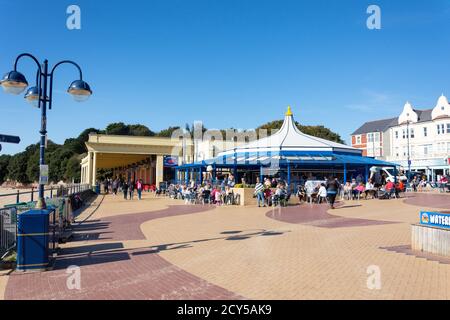 Marco's Cafe, Barry Island, Barry (y Barri), Vale of Glamorgan, pays de Galles, Royaume-Uni Banque D'Images
