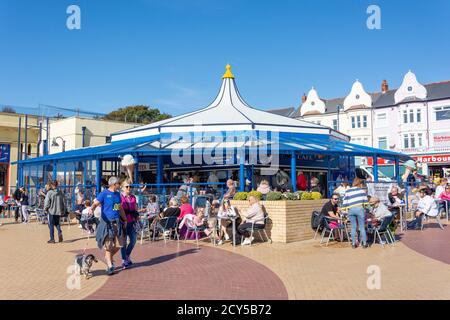 Marco's Cafe, Barry Island, Barry (y Barri), Vale of Glamorgan, pays de Galles, Royaume-Uni Banque D'Images