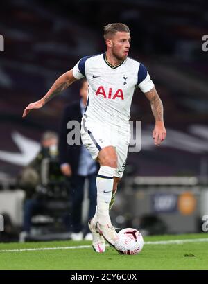 Toby Alderweireld de Tottenham Hotspur pendant le match de l'UEFA Europa League au Tottenham Hotspur Stadium, Londres. Banque D'Images