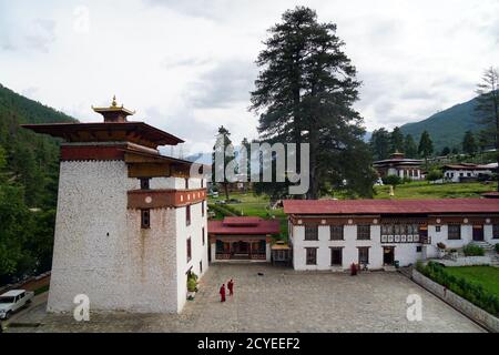 École d'astrologie Pangrizampa à Thimphu, Bhoutan Banque D'Images