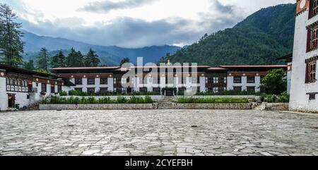 École d'astrologie Pangrizampa à Thimphu, Bhoutan Banque D'Images