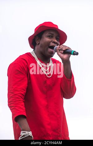 SIWO en représentation au Parc del Forum (BAM Festival), Barcelone 27 septembre 2020. Photographe: ALE Espaliat Banque D'Images