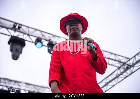 SIWO en représentation au Parc del Forum (BAM Festival), Barcelone 27 septembre 2020. Photographe: ALE Espaliat Banque D'Images