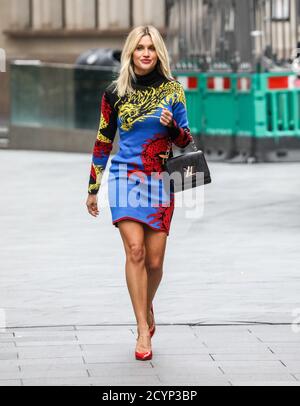 Non exclusif: Ashley Roberts, Global radio Studios, Londres, Royaume-Uni, 01 octobre 2020, photo par PiQtured Banque D'Images