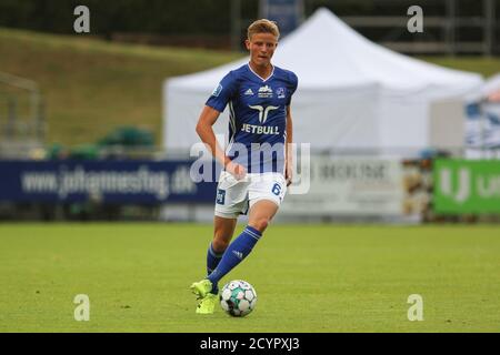 Lyngby, Danemark. 18 juin 2020. Frederik Winther (6) de Lyngby vu pendant le match 3F Superliga entre Lyngby Boldklub et Silkeborg SI au stade Lyngby. (Crédit photo: Gonzales photo - Rune Mathiesen). Banque D'Images