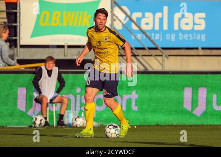 Lyngby, Danemark. 20 juillet 2020. Paal Alexander Kirkevold (10) de Hobro vu pendant le 3F Superliga match entre Lyngby Boldklub et Hobro IK au stade Lyngby. (Crédit photo: Gonzales photo - Rune Mathiesen). Banque D'Images