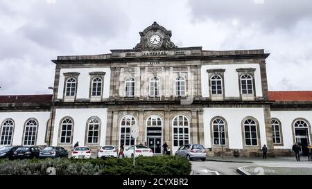 La gare de Campanha. Porto, Portugal. Banque D'Images