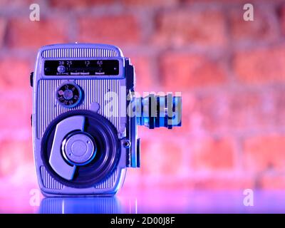 Vintage Retro Yashica Clockwork 8 Ciné film caméra de mouvement Banque D'Images