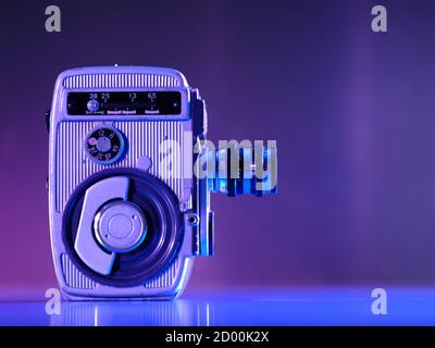 Vintage Retro Yashica Clockwork 8 Ciné film caméra de mouvement Banque D'Images