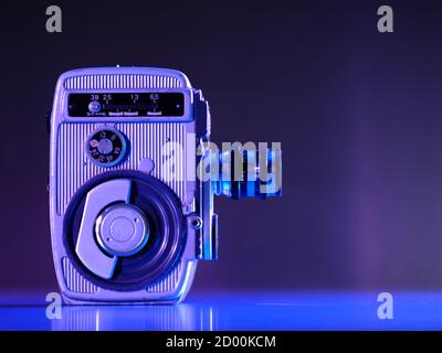 Vintage Retro Yashica Clockwork 8 Ciné film caméra de mouvement Banque D'Images