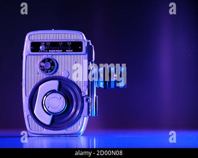 Vintage Retro Yashica Clockwork 8 Ciné film caméra de mouvement Banque D'Images