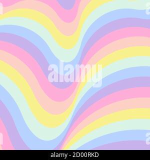 Arrière-plan à rayures géométriques, couleurs pastel du spectre arc-en-ciel. Couleurs LGBTQ. Motif abstrait à rayures géométriques, rayures arc-en-ciel. Illustration vectorielle. Illustration de Vecteur