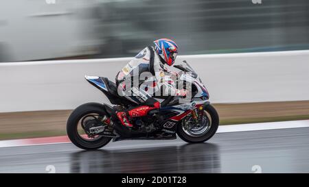 Francia, Magny cours, Italie. francia 2020, magny cours, Italie, 25 septembre 2020, 66 Tom Sykes BMW S1000 RR .BMW Motorrad WorldSBK Team.temps de pluie pendant la ronde 7 Pirelli French Round 2020 - World Superbike - SBK - Credit: LM/Otto Moretti Credit: Otto Moretti/LPS/ZUMA Wire/Alay Live News Banque D'Images