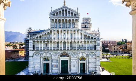 Cathédrale de Pise (Catedrale Metropolitana Primaziale di Santa Maria Assunta; Duomo di Pisa). Italie Banque D'Images