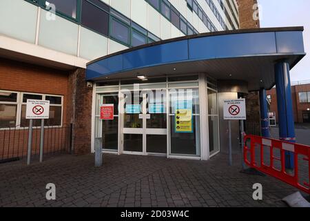 Hôpital de la région d'Altnagelvin à Londonderry. Banque D'Images