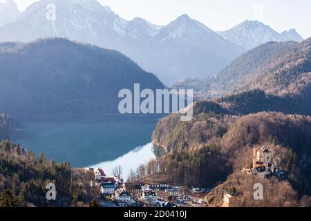 château de neuschwanstein dans le bayern allemagne Banque D'Images