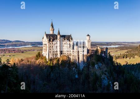 château de neuschwanstein dans le bayern allemagne Banque D'Images