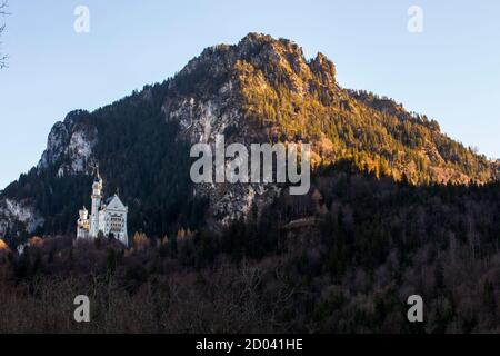 château de neuschwanstein dans le bayern allemagne Banque D'Images