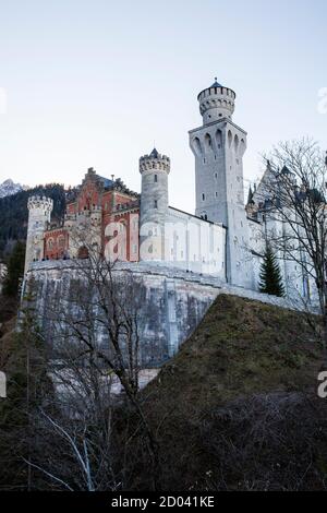 château de neuschwanstein dans le bayern allemagne Banque D'Images