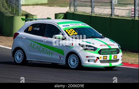 Vallelunga, Rome, Italie, 12 septembre 2020. Ford Ka championnat de course de voitures en action sur piste Banque D'Images