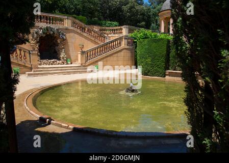 Parc labyrinthe, Parc del Laberint Horta Banque D'Images