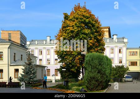 Automne dans le couvent féminin de Mariinsky. Dortoir de sœurs de miséricorde. Moscou, Russie Banque D'Images