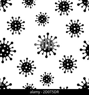 Illustration du couvre-feu avec pictogramme. Coronavirus. Pour rester à la maison. Répétition Illustration de Vecteur