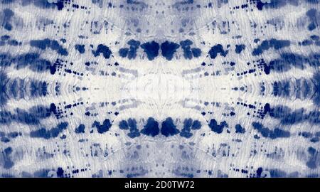 Sans couture indigo sale Art. Indigo sale dessin. Banque D'Images