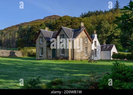 L'ancienne manse de l'Église libre sur l'île de Raasay Écosse Banque D'Images