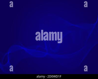 Arrière-plan bleu avec motif vagues abstraites. Illustration vectorielle pour illustrations, flayers Illustration de Vecteur