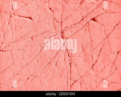 Photographie de tendance sur le thème de la couleur de l'année 2019 - de coraux vivants. Luxe blanc structure détaillée texture de fond en pierre de lumière. Banque D'Images