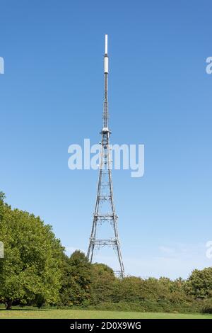 BBC Transmitter dans Crystal Palace Park, Crystal Palace, London Borough of Bromley, Greater London, Angleterre, Royaume-Uni Banque D'Images