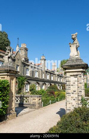 Almshres, Waterman's Square, Penge, London Borough of Bromley, Greater London, Angleterre, Royaume-Uni Banque D'Images