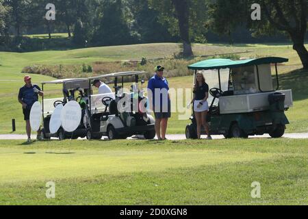 Highland Golf course/Norman K. Probstein Golf course sont deux terrains publics à Forest Park-St. Louis, Missouri, États-Unis. Banque D'Images