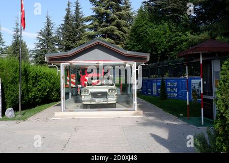 Voiture historique: Devrim première voiture qui a entièrement conçu et produit par la Turquie Banque D'Images