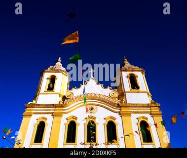 Une ancienne église à l'intérieur du Nord-est brésilien / Uma Igreja antiga pas d'intérieur ne nordeste brasileiro Banque D'Images