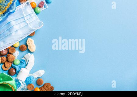 Saint Nicholas jour pendant la pandémie de Covid-19 aux pays-Bas Banque D'Images