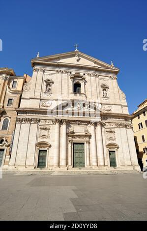 Italie, Rome, église Santa Maria in Vallicella (Chiesa Nuova) Banque D'Images