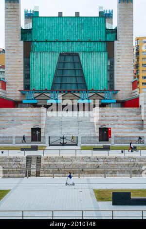 Centre culturel Palacio de Festivales, Santander, Cantabrie, Espagne, Europe Banque D'Images