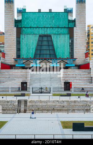 Centre culturel Palacio de Festivales, Santander, Cantabrie, Espagne, Europe Banque D'Images