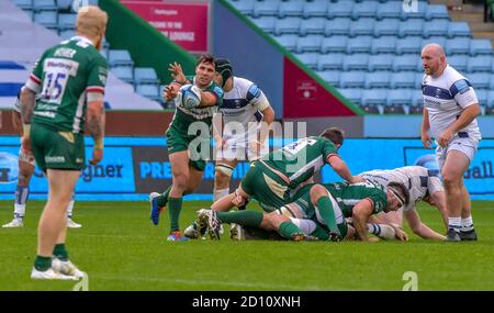 Twickenham, Royaume-Uni. 04e octobre 2020. Nick Phipps, de London Irish, a effectué le match de rugby Gallagher Premiership entre London Irish et Bristol Rugby à Twickenham Stoop, à Twickenham, en Angleterre, le 4 octobre 2020. Photo de Phil Hutchinson. Utilisation éditoriale uniquement, licence requise pour une utilisation commerciale. Aucune utilisation dans les Paris, les jeux ou les publications d'un seul club/ligue/joueur. Crédit : UK Sports pics Ltd/Alay Live News Banque D'Images