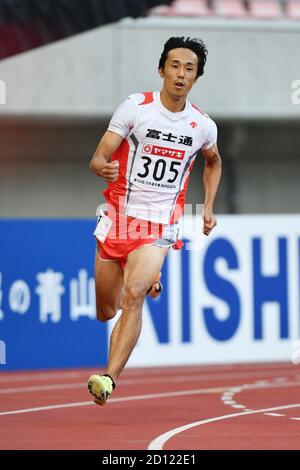 Niigata, Japon. Japon. Crédit: MATSUO. 2 octobre 2020. Kei Takase Athletics : les 104e championnats nationaux d'athlétisme du Japon chaleur masculine de 200 m au stade Denka Big Swan à Niigata, Japon. Japon. Credit: MATSUO .K/AFLO SPORT/Alay Live News Banque D'Images