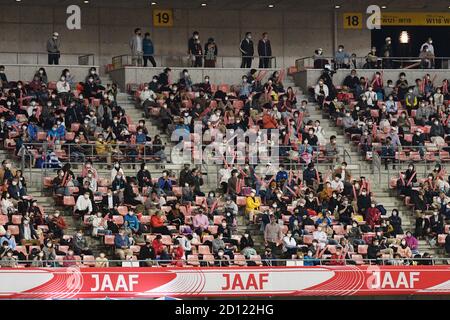 Niigata, Japon. Japon. Crédit: MATSUO. 2 octobre 2020. Vue générale Athlétisme : le 104e Championnat national d'athlétisme du Japon finale féminine de 400m au stade Denka Big Swan à Niigata, Japon. Japon. Credit: MATSUO .K/AFLO SPORT/Alay Live News Banque D'Images