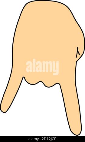 Icône de geste de baseball Catcher. Contour modifiable avec Color Fill Design. Illustration vectorielle. Illustration de Vecteur